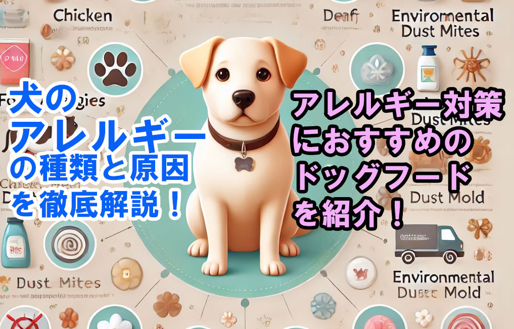 犬のアレルギーの種類と原因を徹底解説！アレルギー対策におすすめのドッグフードを紹介！