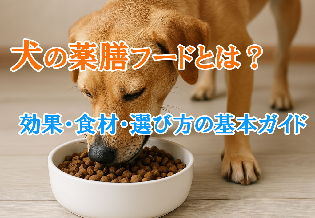 犬の薬膳フードとは？効果・食材・選び方の基本ガイド